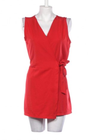 Дамски къс гащеризон NEW COLLECTION, Размер S, Цвят Червен, Цена 48,00 лв.