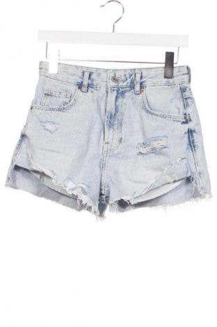 Damskie szorty Bershka, Rozmiar S, Kolor Niebieski, Cena 44,99 zł