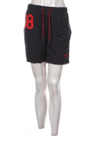 Pantaloni scurți de femei Superdry, Mărime L, Culoare Albastru, Preț 265,99 Lei