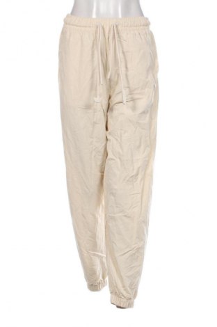 Pantaloni de femei Adidas Originals, Mărime M, Culoare Ecru, Preț 429,99 Lei