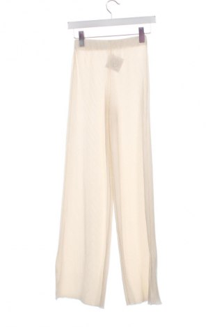 Pantaloni de femei Bershka, Mărime XS, Culoare Bej, Preț 61,99 Lei