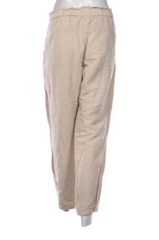 Damskie spodnie H&M, Rozmiar XL, Kolor Beżowy, Cena 44,99 zł
