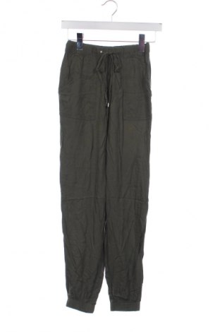 Damskie spodnie H&M Divided, Rozmiar XS, Kolor Zielony, Cena 66,67 zł