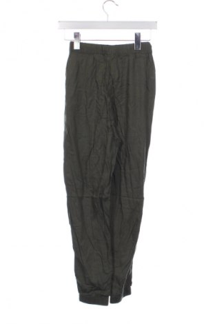 Damskie spodnie H&M Divided, Rozmiar XS, Kolor Zielony, Cena 66,67 zł