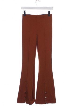 Damskie spodnie Pink Woman, Rozmiar XS, Kolor Brązowy, Cena 54,99 zł