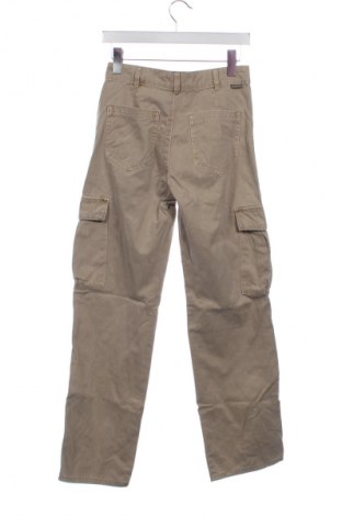 Damskie spodnie Pull&Bear, Rozmiar S, Kolor Beżowy, Cena 43,99 zł