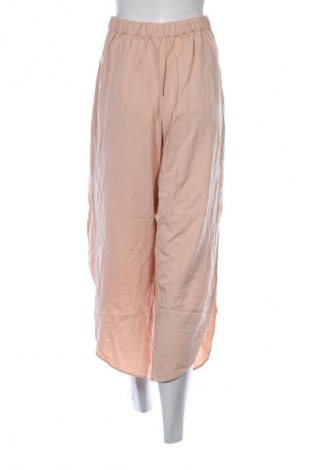 Damskie spodnie Pull&Bear, Rozmiar S, Kolor Różowy, Cena 66,39 zł