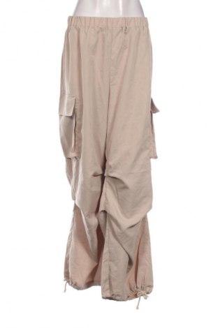 Pantaloni de femei SHEIN, Mărime 3XL, Culoare Bej, Preț 76,99 Lei