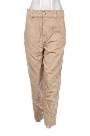 Pantaloni de femei Stradivarius, Mărime M, Culoare Bej, Preț 100,99 Lei