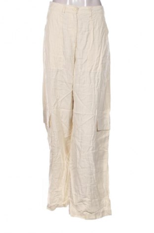 Damskie spodnie Unbranded, Rozmiar L, Kolor ecru, Cena 95,99 zł
