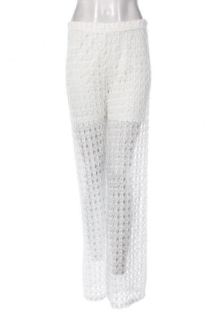 Damskie spodnie Unbranded, Rozmiar M, Kolor Biały, Cena 43,99 zł