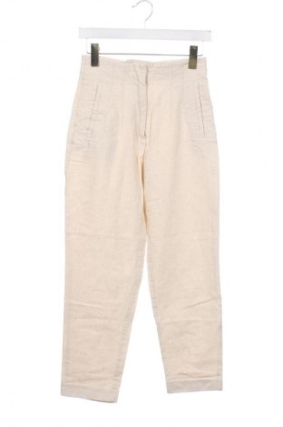 Pantaloni de femei Zara, Mărime XS, Culoare Bej, Preț 46,99 Lei