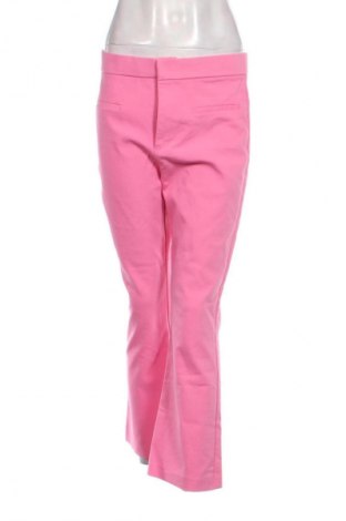 Pantaloni de femei Zara, Mărime L, Culoare Roz, Preț 46,99 Lei