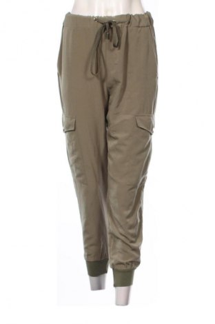 Pantaloni de femei Zara, Mărime M, Culoare Verde, Preț 57,99 Lei