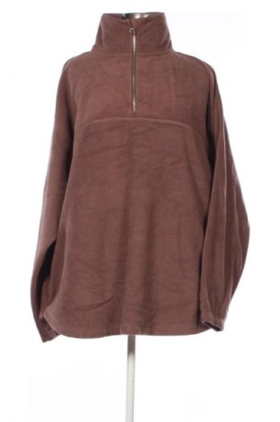 Γυναικεία ζακέτα fleece George, Μέγεθος XXL, Χρώμα Καφέ, Τιμή 24,99 €