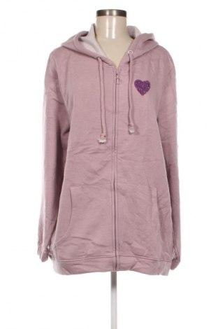 Γυναικείο fleece φούτερ Avella, Μέγεθος 3XL, Χρώμα Σάπιο μήλο, Τιμή 39,99 €