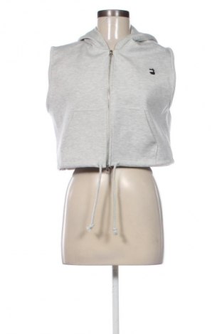 Damen Fleece Sweatshirt Bershka, Größe M, Farbe Grau, Preis € 31,72