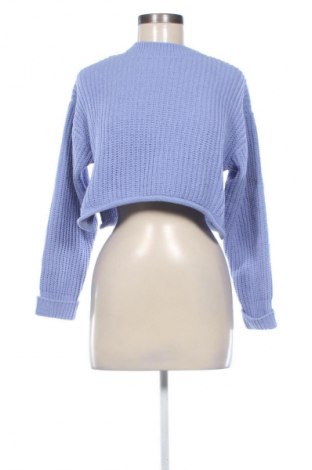 Pulover de femei Bershka, Mărime XS, Culoare Albastru, Preț 76,32 Lei