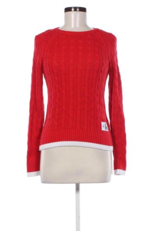 Damenpullover Calvin Klein Jeans, Größe S, Farbe Rot, Preis 101,07 €
