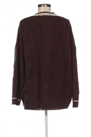 Pulover de femei DAZY, Mărime XL, Culoare Maro, Preț 57,99 Lei