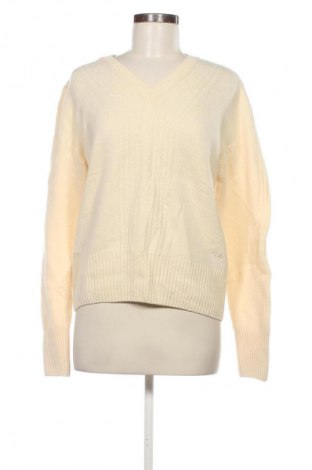 Pulover de femei FILA, Mărime M, Culoare Ecru, Preț 224,99 Lei