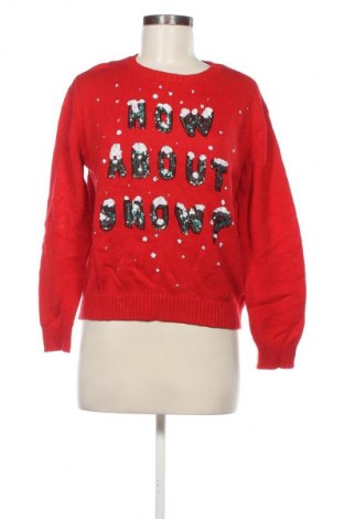 Damski sweter H&M Divided, Rozmiar M, Kolor Czerwony, Cena 71,99 zł