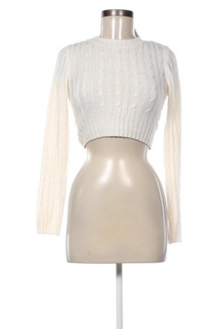 Pulover de femei H&M Divided, Mărime XXS, Culoare Ecru, Preț 76,32 Lei