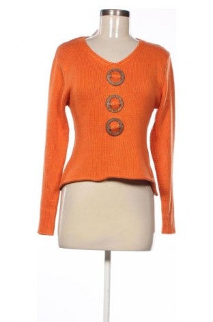 Pulover de femei Lady Mei, Mărime M, Culoare Portocaliu, Preț 53,99 Lei