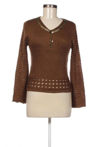 Pulover de femei Lin, Mărime M, Culoare Maro, Preț 100,99 Lei