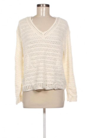 Damski sweter Line, Rozmiar L, Kolor Biały, Cena 33,99 zł