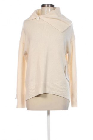 Дамски пуловер Massimo Dutti, Размер M, Цвят Екрю, Цена 117,99 лв.