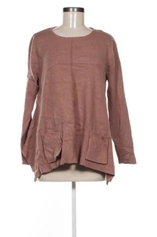 Damski sweter Olla Oh, Rozmiar L, Kolor Brązowy, Cena 67,99 zł