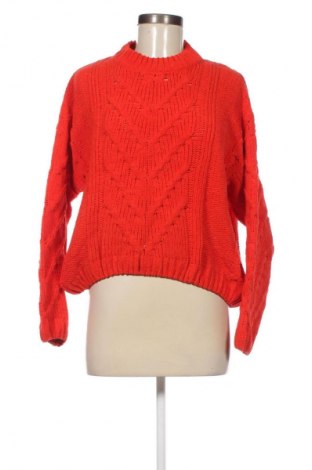 Damski sweter Pull&Bear, Rozmiar S, Kolor Czerwony, Cena 50,99 zł