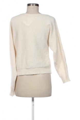 Pulover de femei Pull&Bear, Mărime L, Culoare Ecru, Preț 77,17 Lei