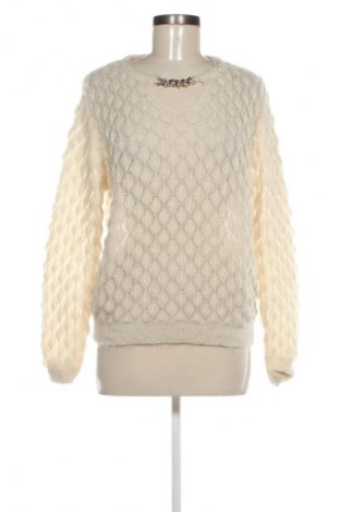 Pulover de femei Wild Flower, Mărime S, Culoare Ecru, Preț 83,99 Lei