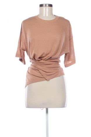 Damski sweter Zara, Rozmiar S, Kolor Brązowy, Cena 62,07 zł