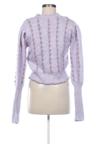 Damski sweter Zara, Rozmiar M, Kolor Fioletowy, Cena 62,07 zł