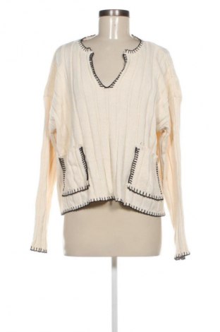 Dámsky pulóver Zara, Veľkosť M, Farba Kremová, Cena  17,95 €