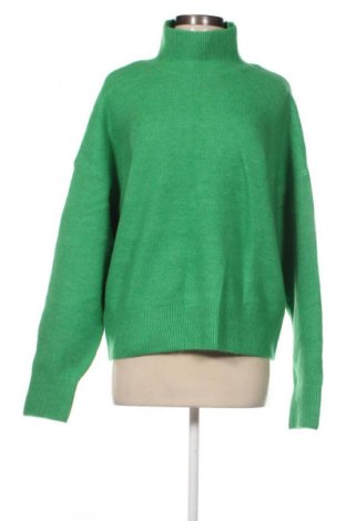 Дамски пуловер Zara, Размер M, Цвят Зелен, Цена 29,99 лв.