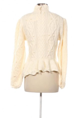 Pulover de femei Zara, Mărime M, Culoare Ecru, Preț 108,99 Lei