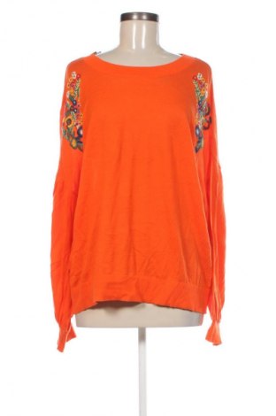 Pulover de femei Zara, Mărime L, Culoare Portocaliu, Preț 83,99 Lei