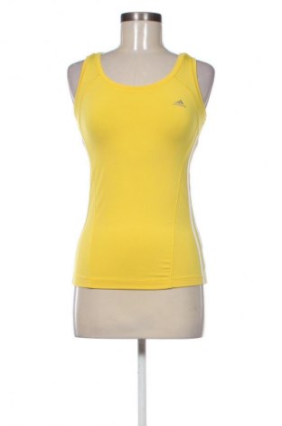 Дамски спортен топ Adidas, Размер M, Цвят Жълт, Цена 23,99 лв.