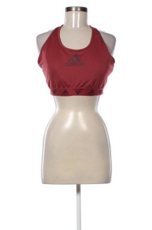 Γυναίκειο αθλητικό τοπ Adidas, Μέγεθος XXL, Χρώμα Καφέ, Τιμή 46,65 €