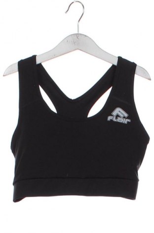 Damski sportowy top Flair, Rozmiar XS, Kolor Czarny, Cena 65,52 zł