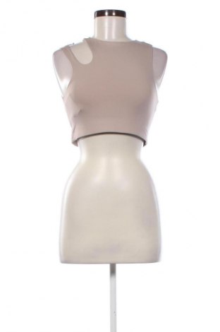 Damski sportowy top H&M, Rozmiar M, Kolor Beżowy, Cena 34,48 zł