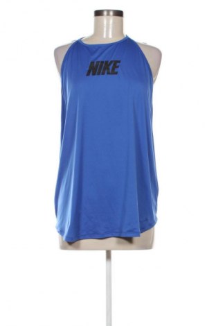 Дамски спортен топ Nike, Размер XXL, Цвят Син, Цена 34,00 лв.