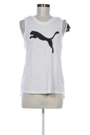 Дамски спортен топ PUMA, Размер L, Цвят Бял, Цена 77,99 лв.