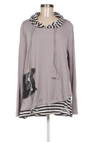 Damska bluza MissLook, Rozmiar 3XL, Kolor Szary, Cena 38,99 zł