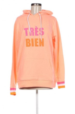 Damen Sweatshirt Zwillingsherz, Größe S, Farbe Orange, Preis 51,99 €