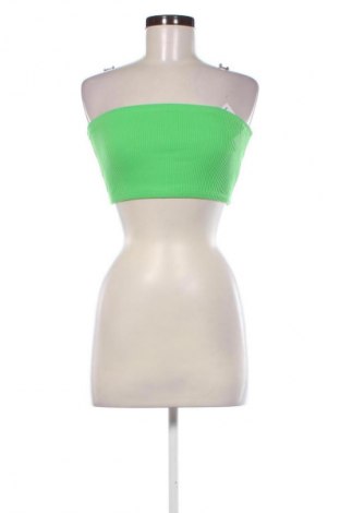 Top de femei Bershka, Mărime M, Culoare Verde, Preț 62,99 Lei